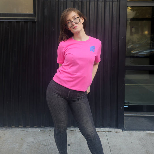 WG Panda Back T-shirt | Blue