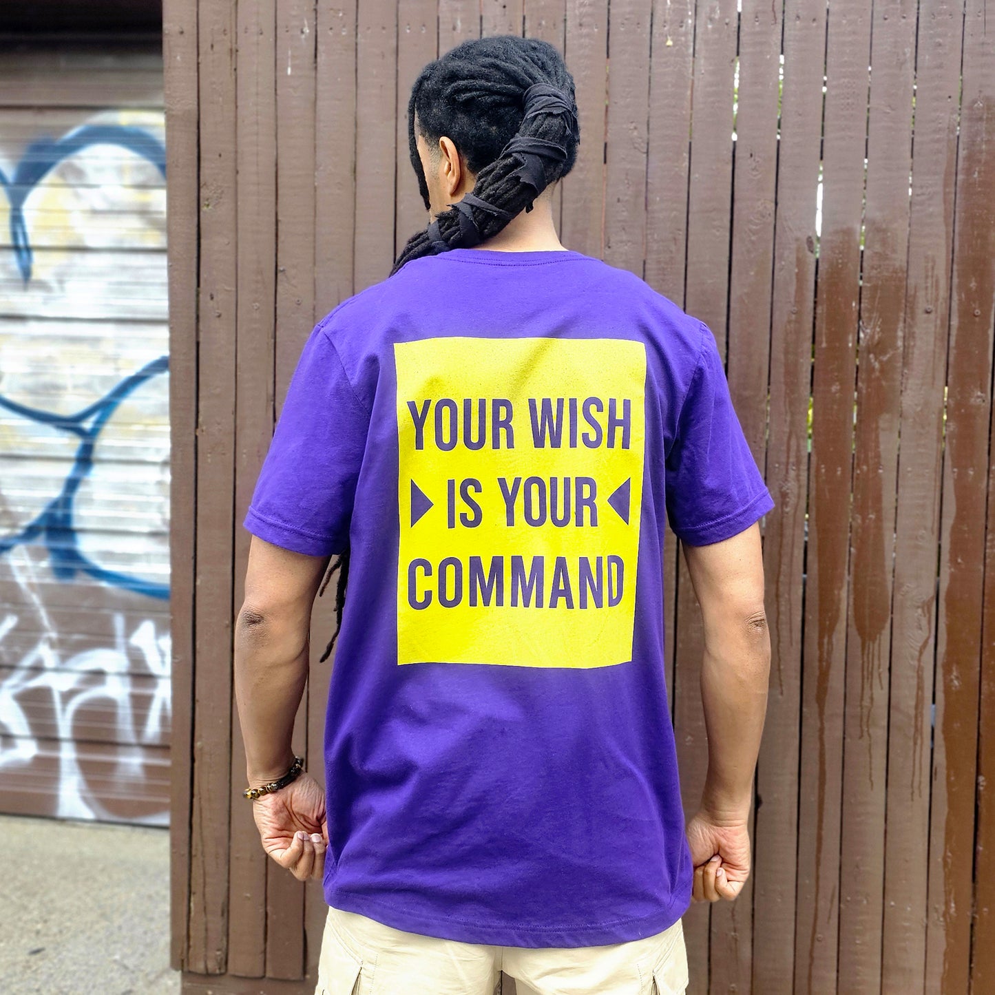 WG YOUR  WISH BACKT-Shirt | Yellow